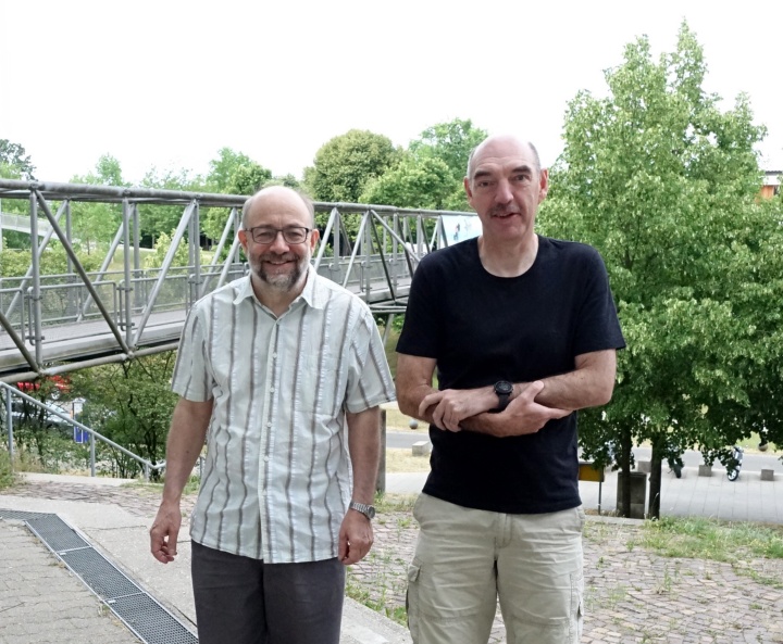 Dr. Matthias Winter und Prof. Guido Schneider